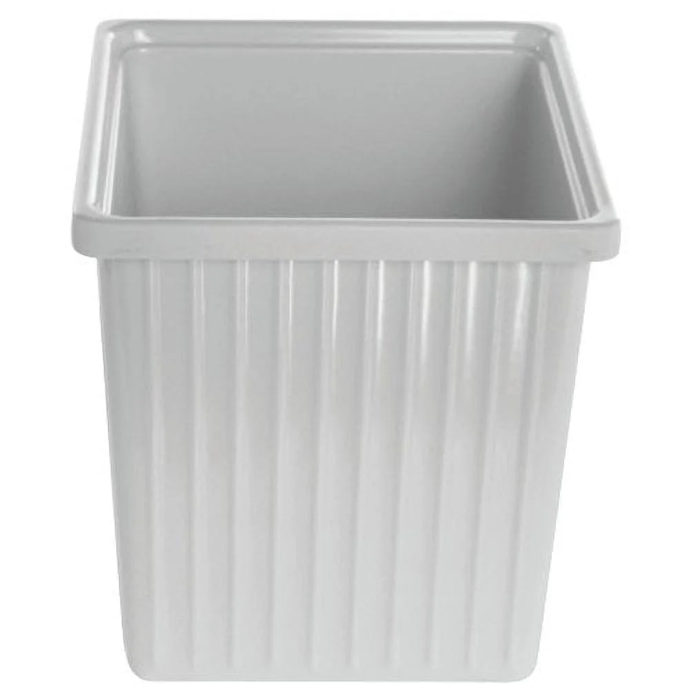 HUBERT® Garnish Bowl Square White Melamine - 6