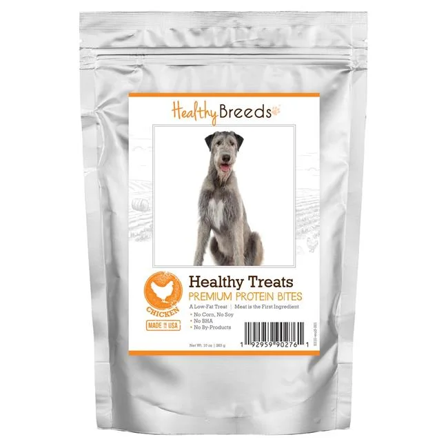 Irish Wolfhound Healthy Treats Premium Protein Bites Chicken Dog Treats, 10 oz