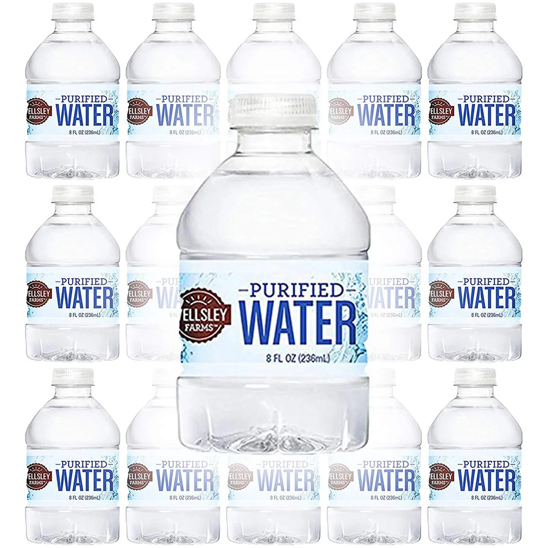 Purified Water 8 Fl Oz Bottle (Pack Of 15 Total Of 120 Fl Oz)
