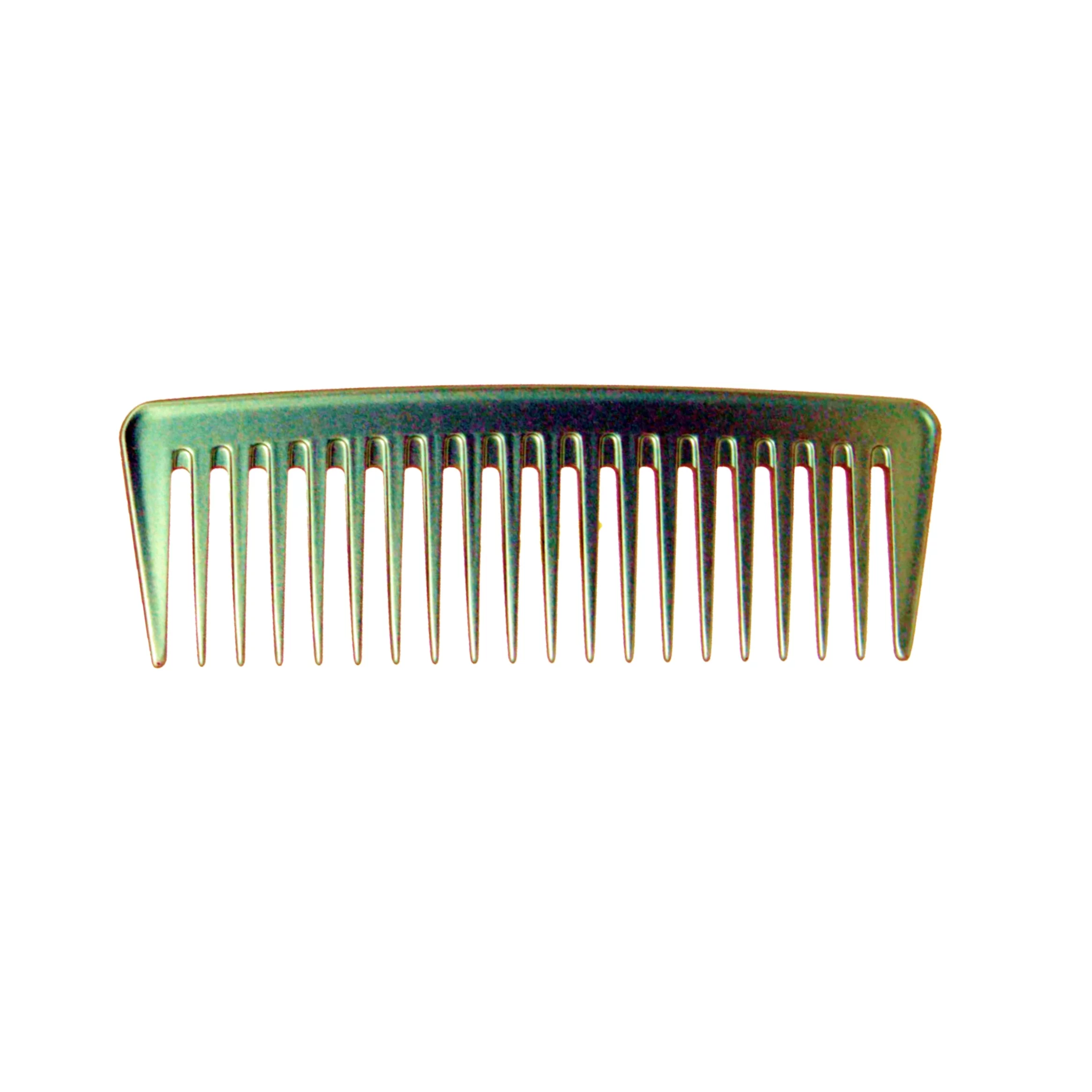 Pegasus MICOLOR 404, 7in Hard Rubber Wide Tooth Tall Styling Comb, Seamless, Smooth Edges, Anti Static, Heat and Chemically Resistant, Wet Hair, Everyday Grooming Comb | Peines de goma dura - Green