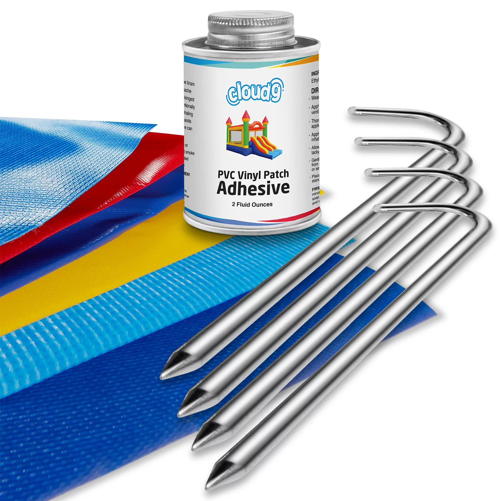 Cloud 9 Mega Slide Bounce House - Commercial Grade Inflatable Bouncer