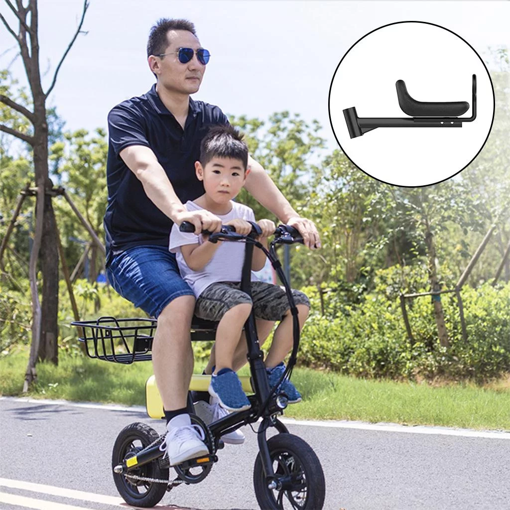 Front Mounted Detachable Electric Seats Seat Baby Saddle Carrier with Handrail for Kids