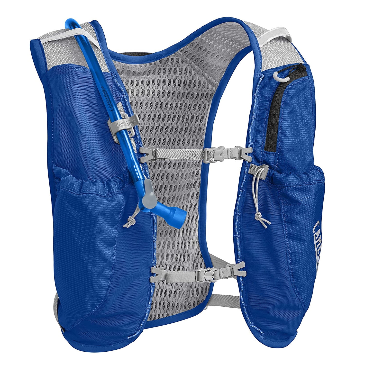Camelbak Running Hydration Training Circuit Vest Pack Blue/Silver