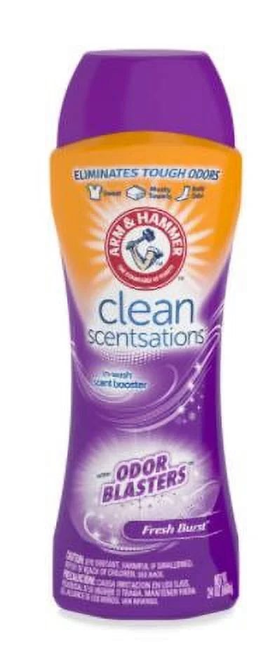 Arm & Hammer Clean Scentsations Odor Blasters Fresh Burst In-Wash Scent Booster 24 oz. Bottle - 2 Pack