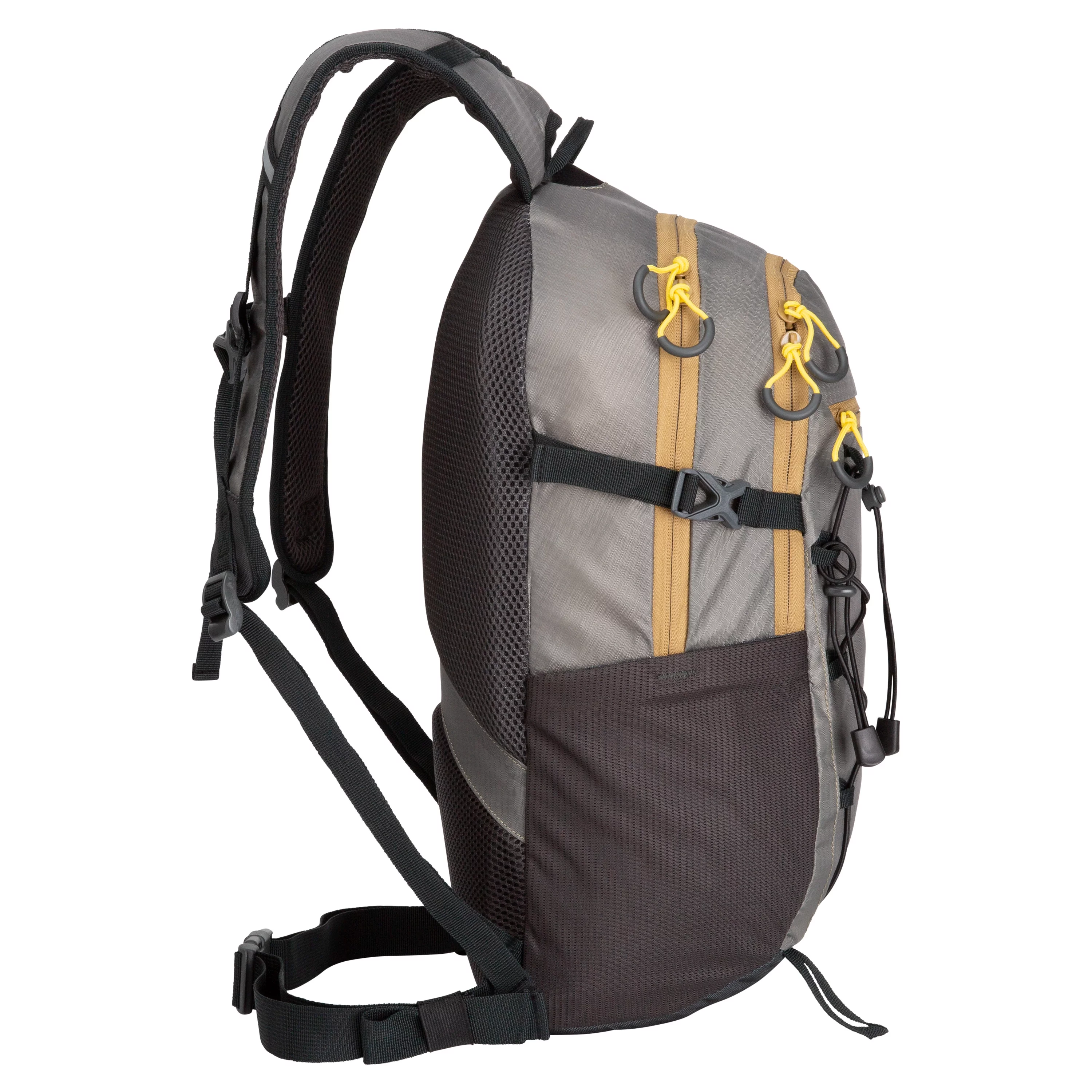 Ozark Trail 17 L Camping, Hiking, Mountaineering, Technical Backpack, Gray, Unisex