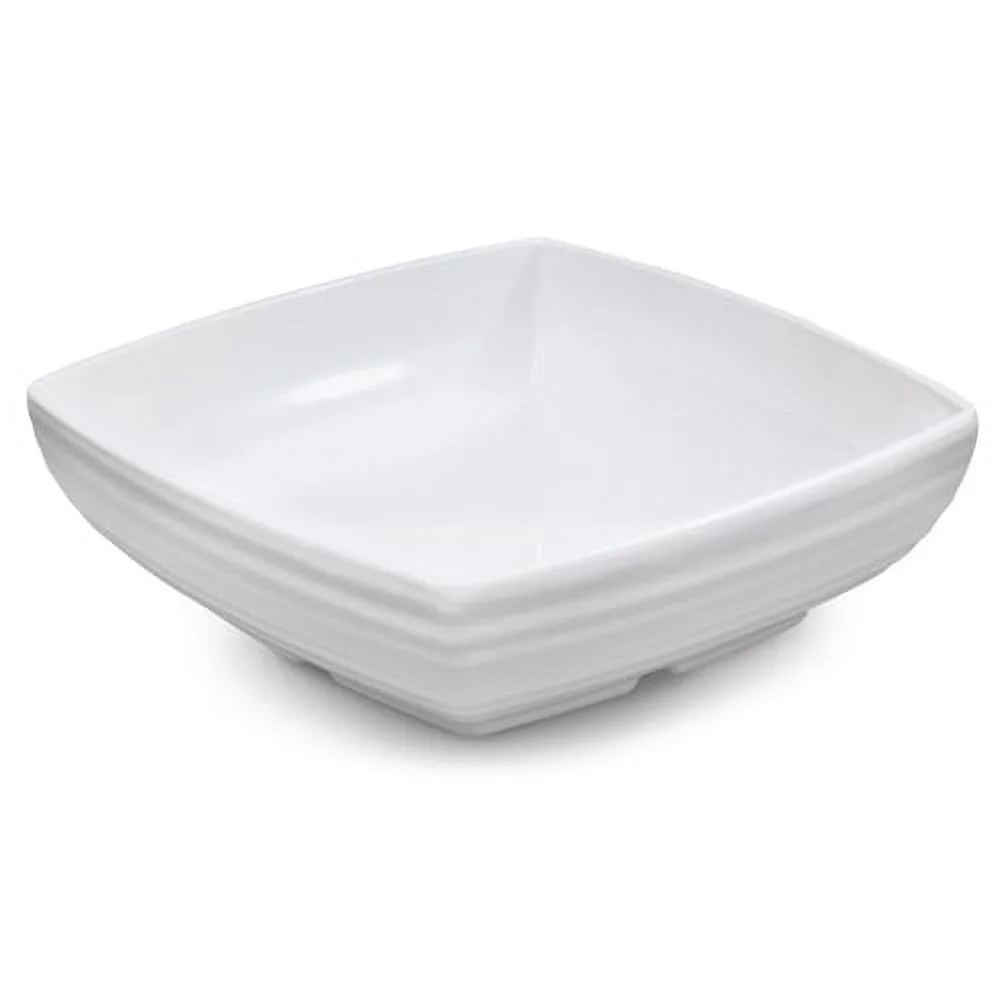 G. E. T. Melamine Bowl, Square, Milano Series, 2.5 qt., 9