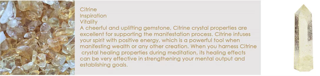 Crystal-Infused Water Bottle – Citrine Quartz