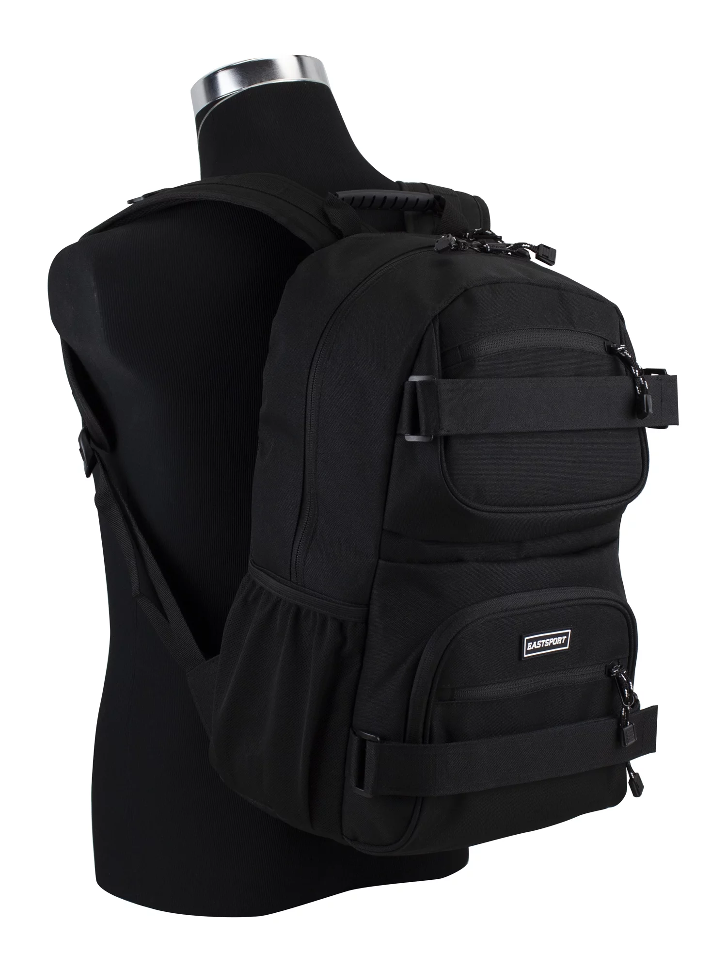 Eastsport Skatepark Skater Unisex Backpack Black