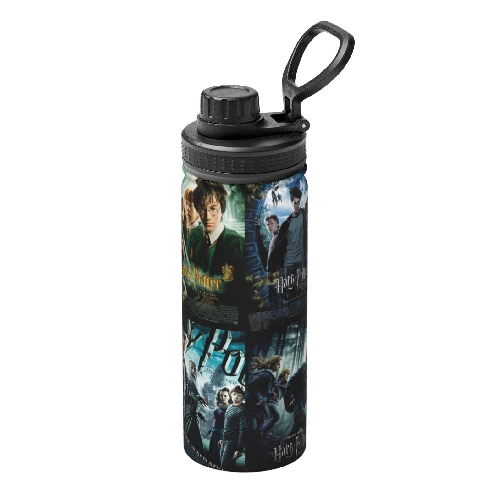 Harry Potter Sports Insulated Water Bottles Kettle Stainless Steel Portable Cup18OZ For Travel Gym School