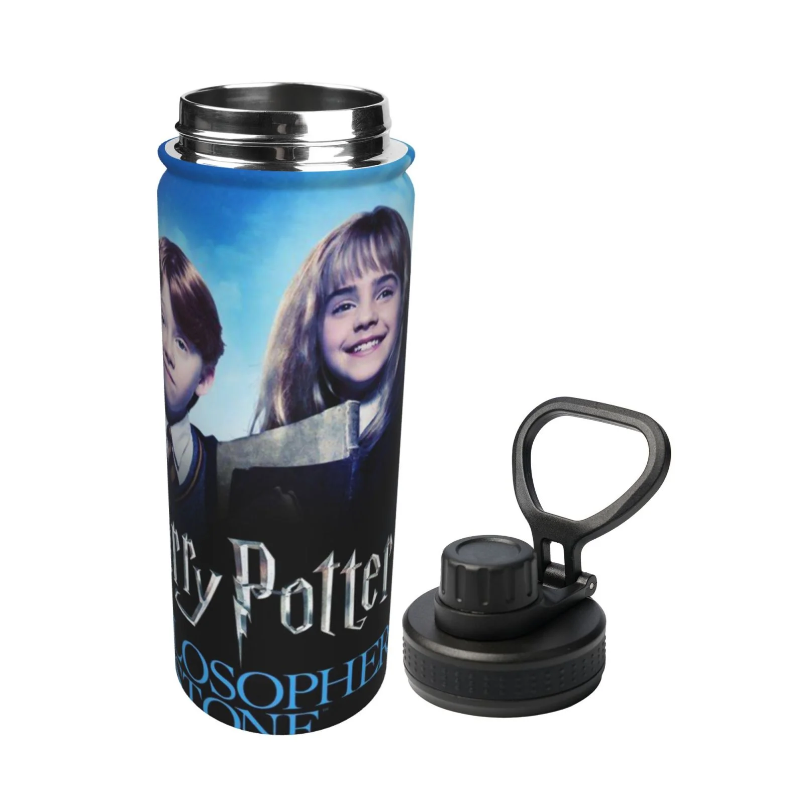 Harry Potter Film Sports Insulated Water Bottles Kettle Stainless Steel Portable Cup18OZ For Travel Gym School