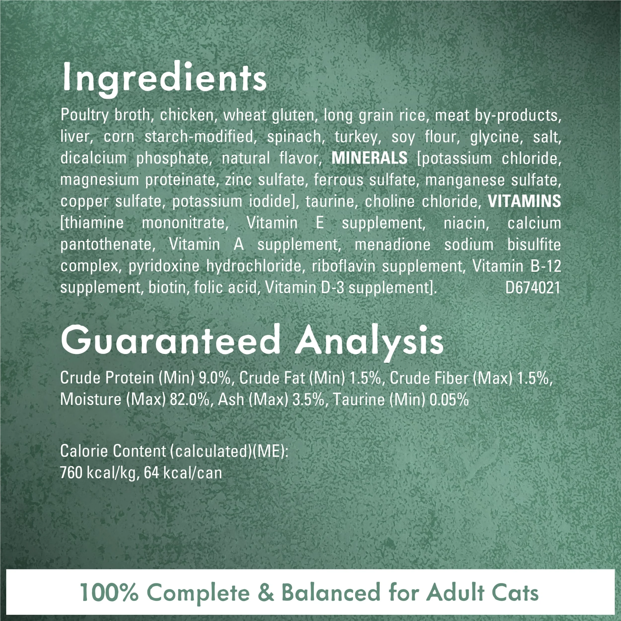 (24 pack) Purina Fancy Feast Medleys Wet Cat Food Chicken Tuscany Spinach, 3 oz Can