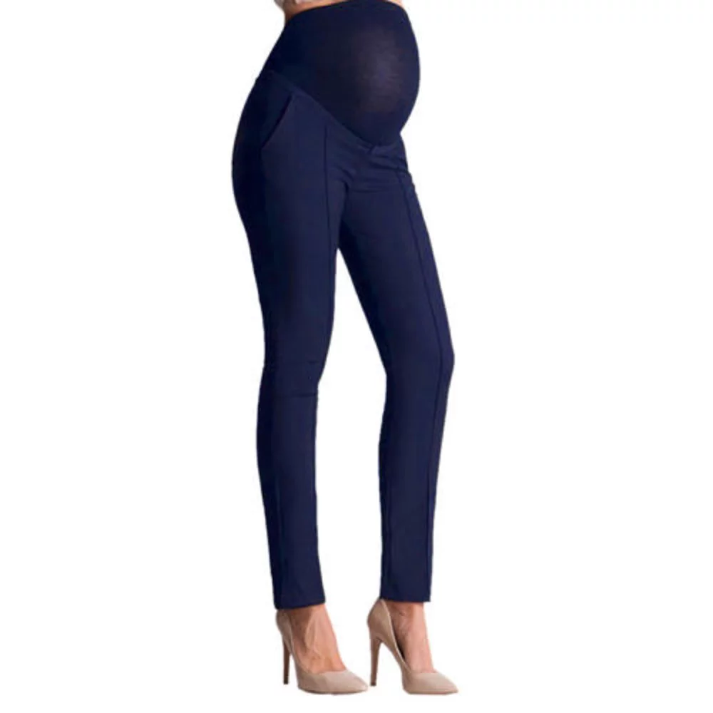 Maternity Leggings Pregnant Solid Pants Clothes Women High Waist Pencil Trousers Summer Fashion Clothes for Pregnant Women Pants