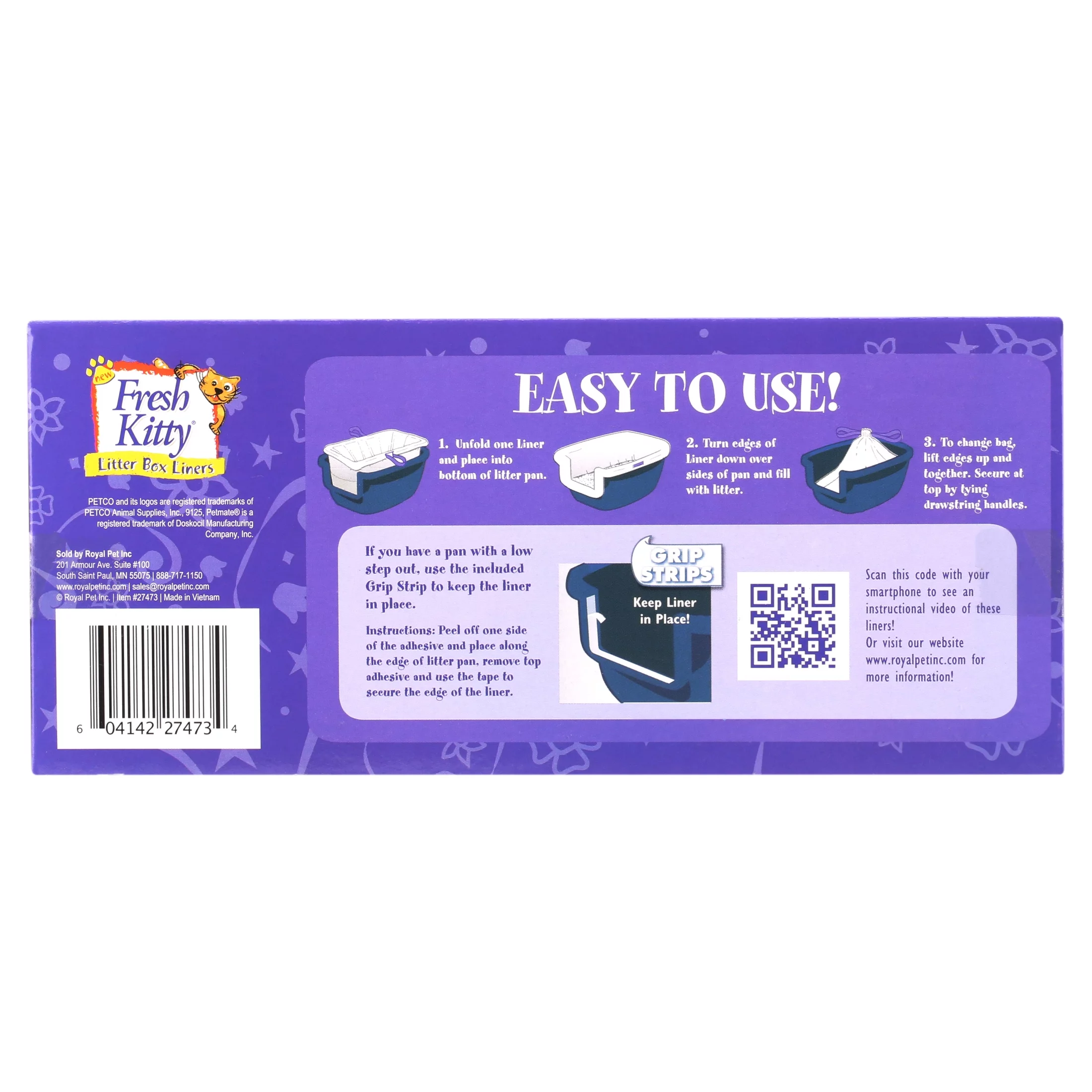 Fresh Kitty 10 ct Super Jumbo Liners 2 mil