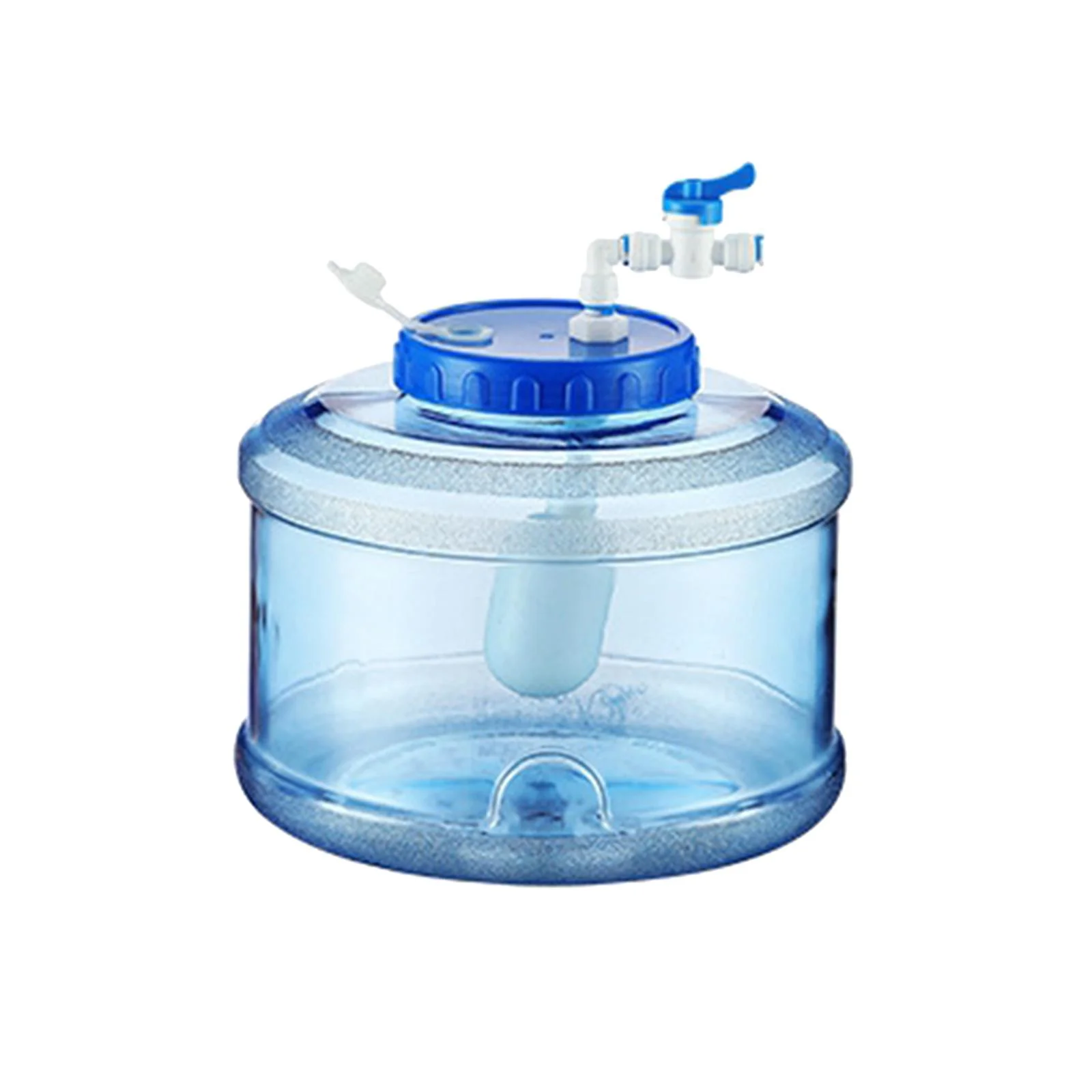 Water Container Water Jug with Floating Ball Connect with Water Purifier Portable for Tea Desk Water Bottle Carrier Water Storage Barrel 5.5L