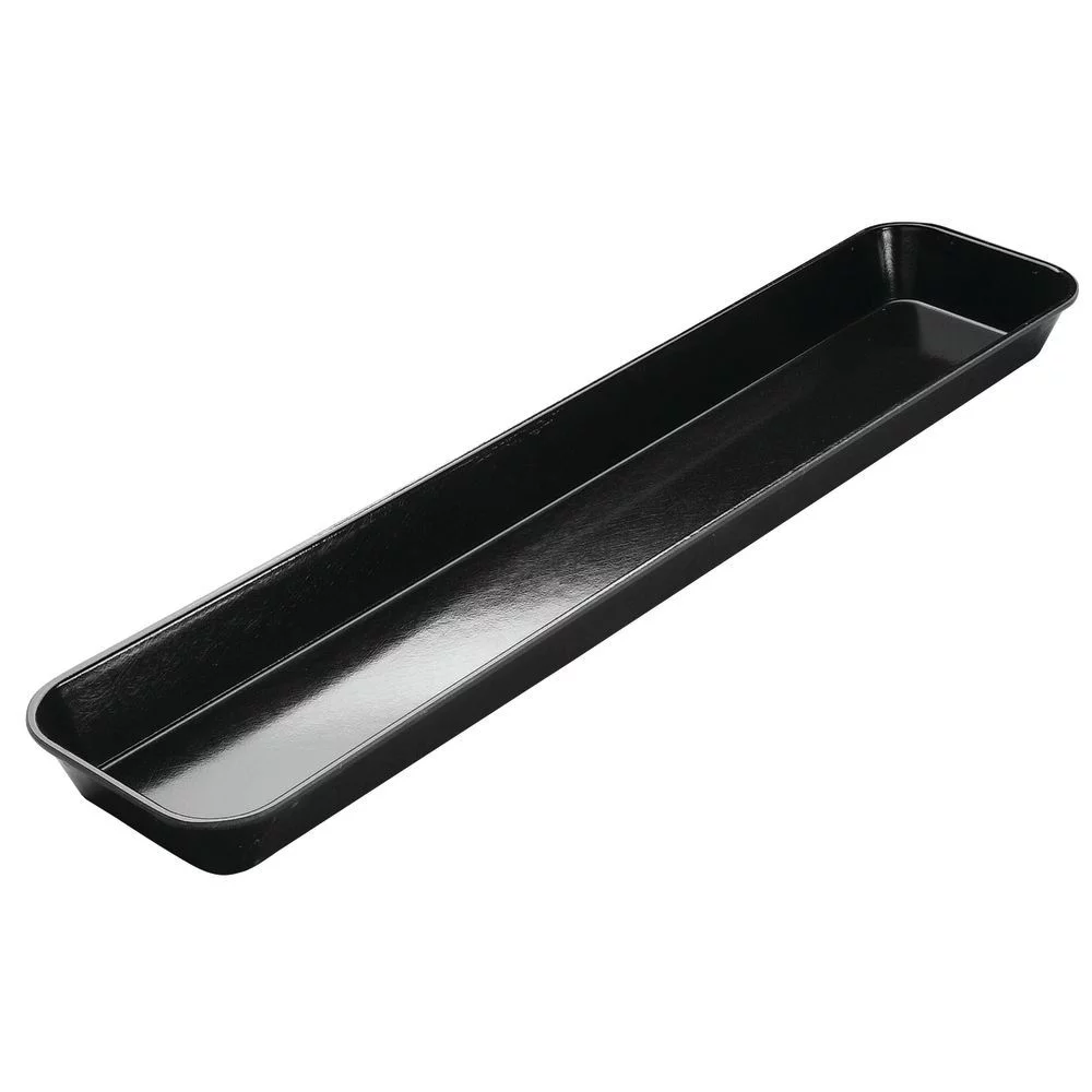 HUBERT® Black Fiberglass Merchandising Tray - 30