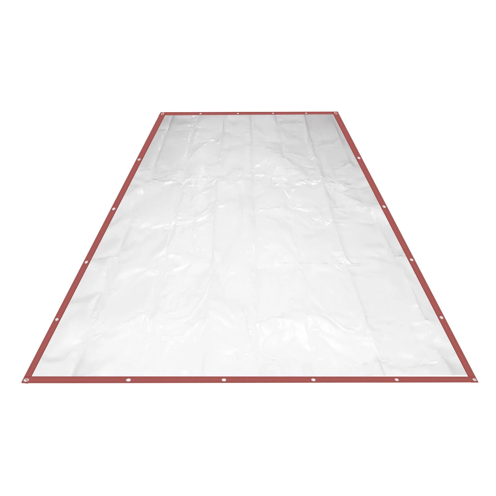 Commercial Waterproof Vinyl Clear Awning Canopy Roll Up Patio Enclosure 8*16FT