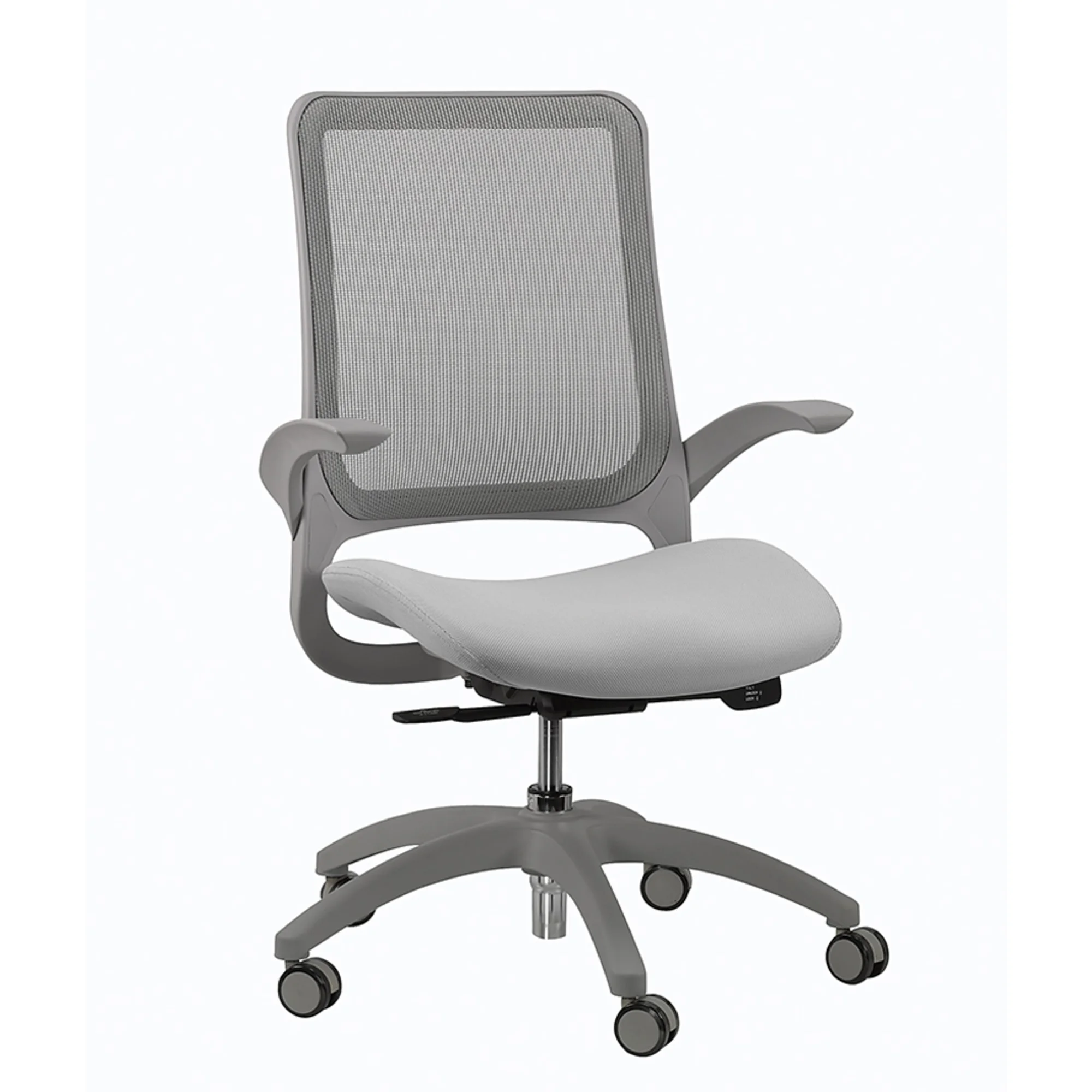 Eurotech Hawk Mesh Mid-Back Task Chair, Gray