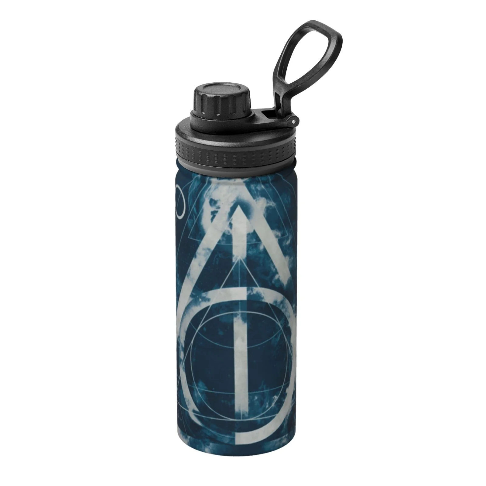 Symbol Harry Potter Sports Insulated Water Bottles Kettle Stainless Steel Portable Cup18OZ For Travel Gym School