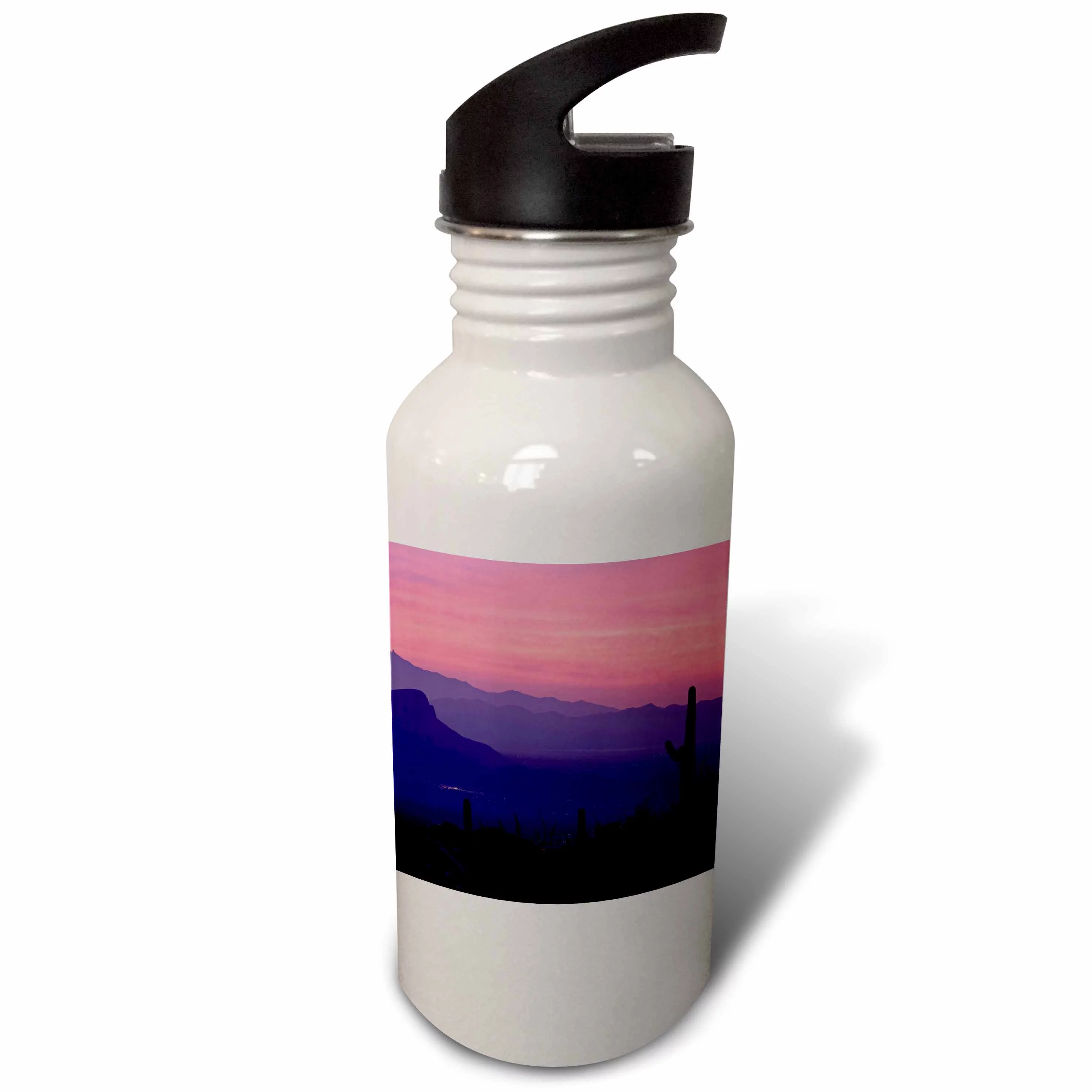 Arizona, Tucson, Avra Valley, Tortolita Mountains - US03 BJA0074 - Jaynes Gallery 21 oz Sports Water Bottle wb-87798-1