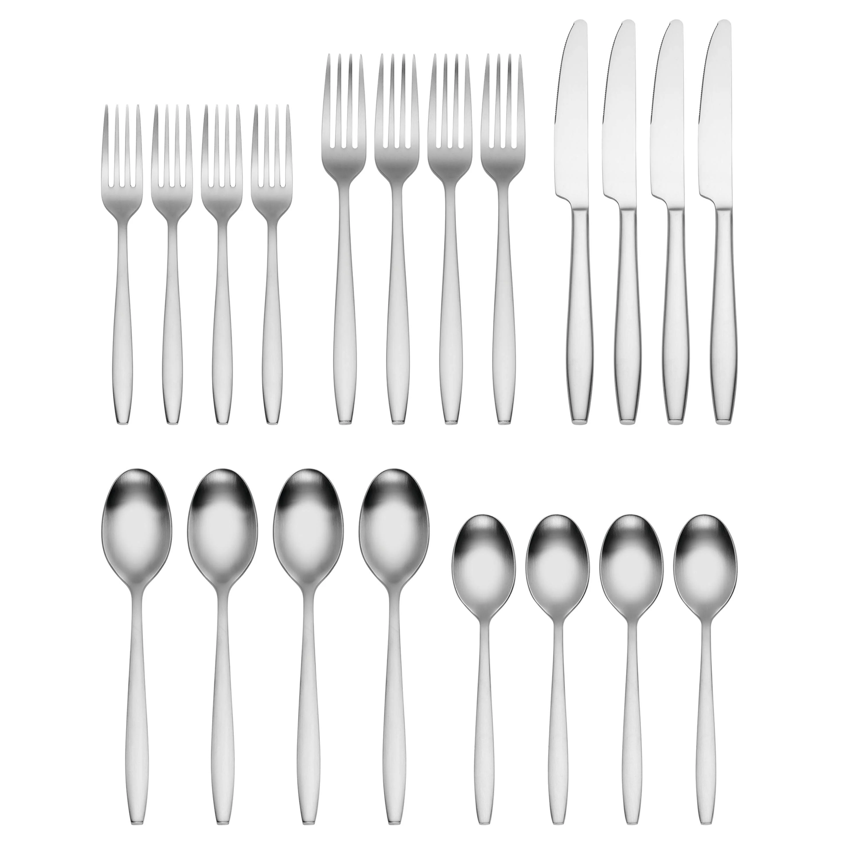 Cambridge Avery Satin 20-Piece Flatware Set
