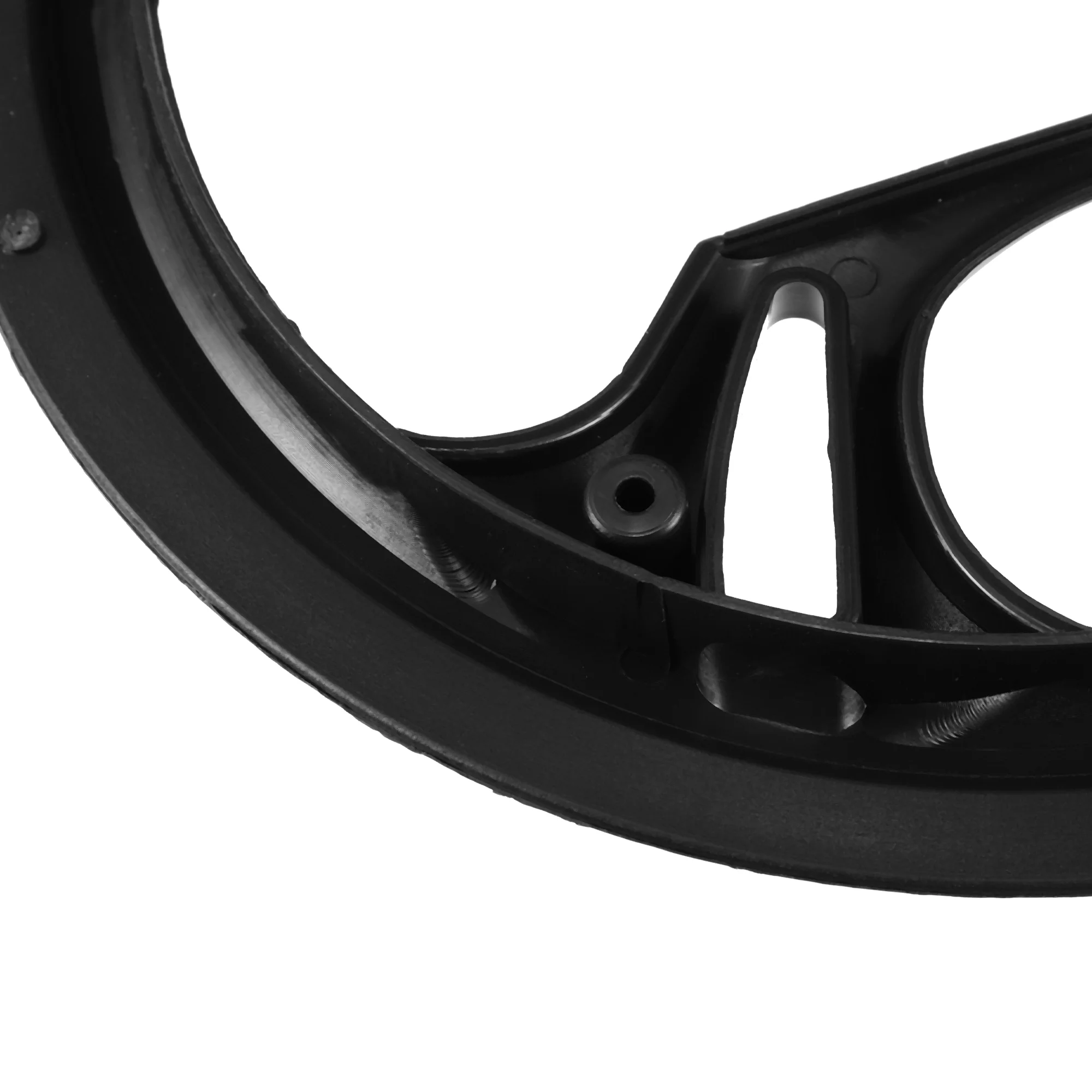 Unique Bargains 2 Pcs 48 Teeth 12cm 4 Holes Bicycle Bike Crankset Chain Wheel Cover Protection Chain Wheel Protective Cover Black