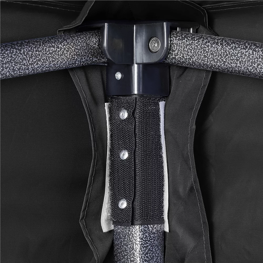 3 x 3M Heavy Duty Waterproof Adjustable Gazebo Instant Tent, Black