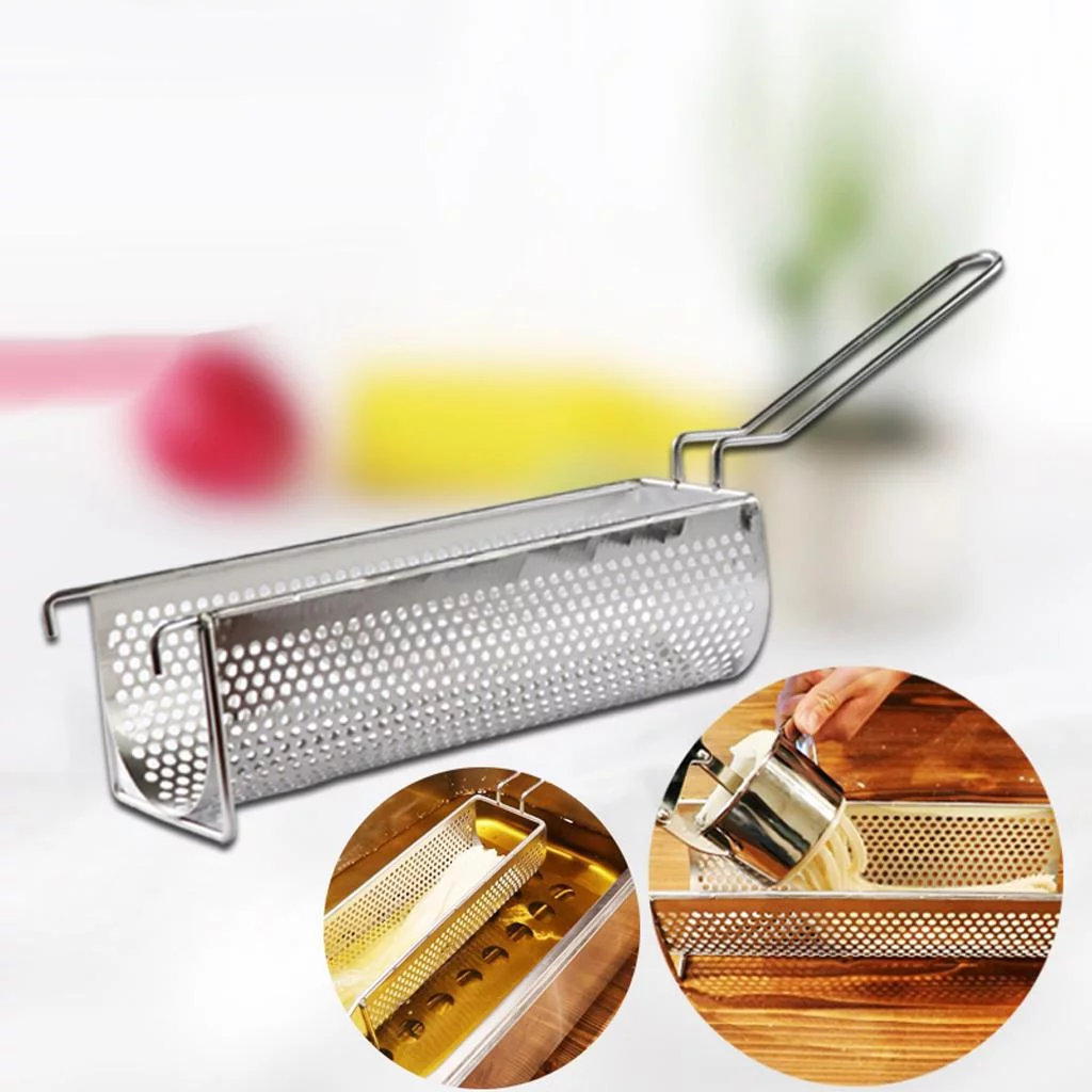 Frying Basket Metal French Fries Chips Strainer Chicken Cooking