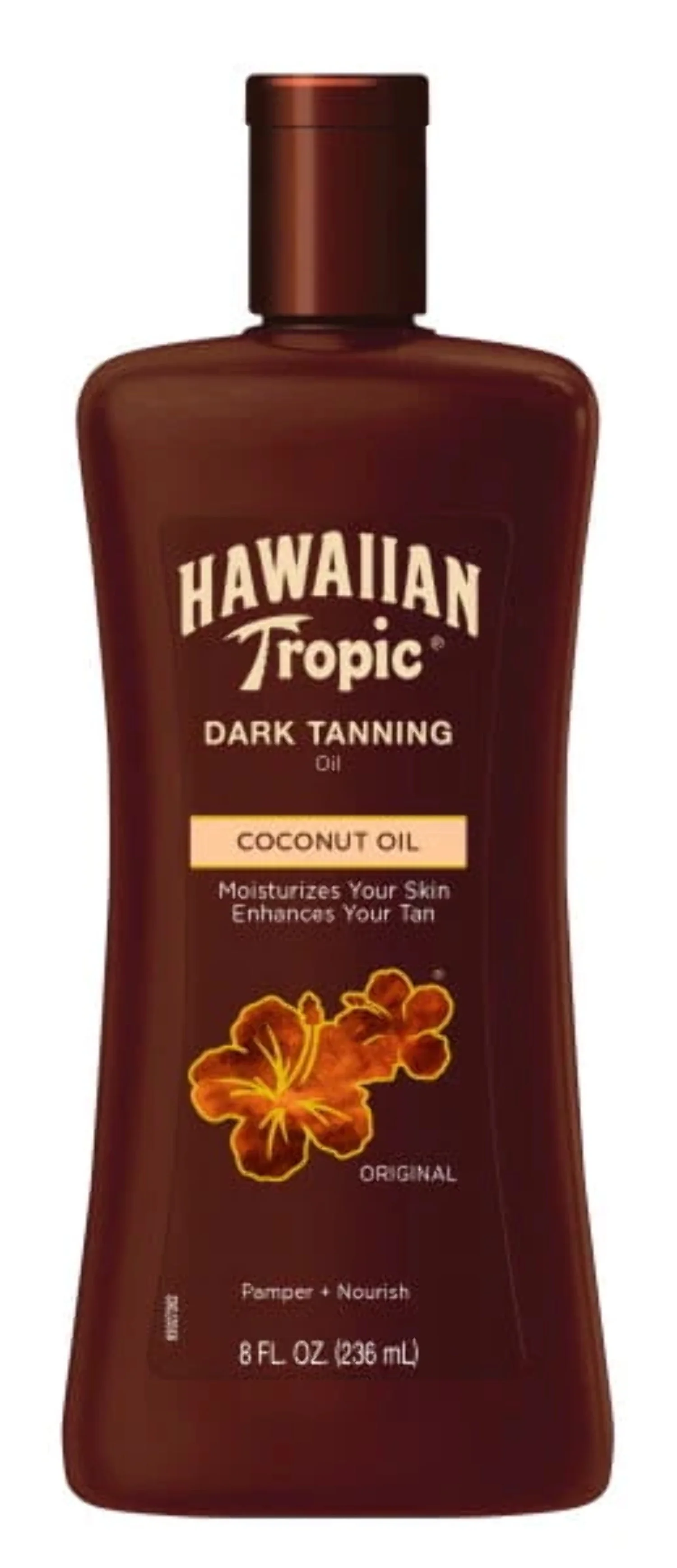 6 Pack Hawaiian Tropic Dark Tanning Oil, Nourishing, Original, 8 Oz Each
