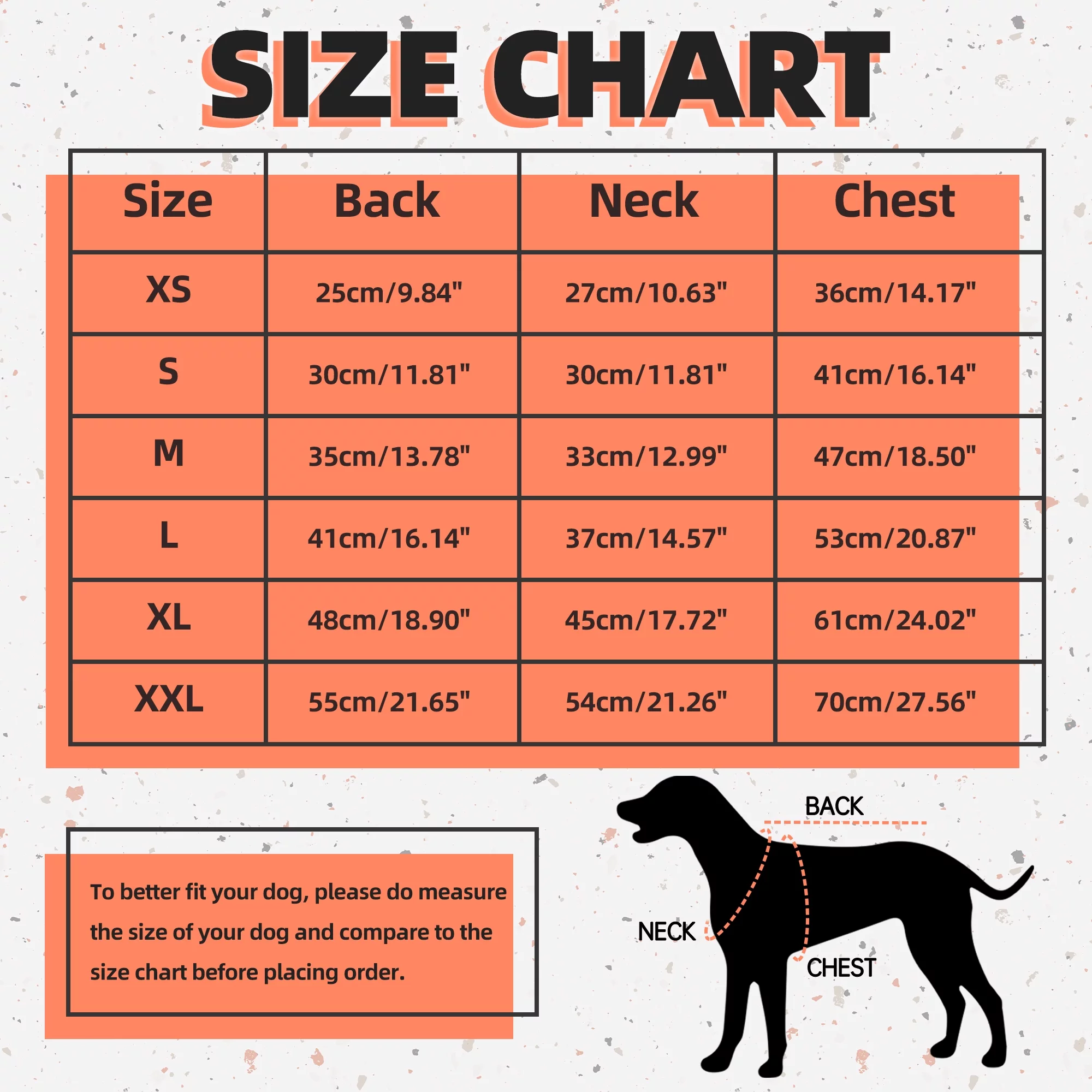 PUMYPOREITY Reflective Dog Winter Coat with Pockets, Dog Jacket for Small Medium Large Dogs, Orange Dog Vest, Pet Apparel for Outdoor Activities, like Walking, Hunting, Camping