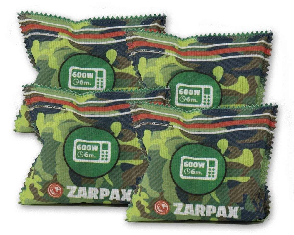 Zarpax LV2-G200 Camo Reusable Outdoor Gear and Dehumidifier Pack of 4