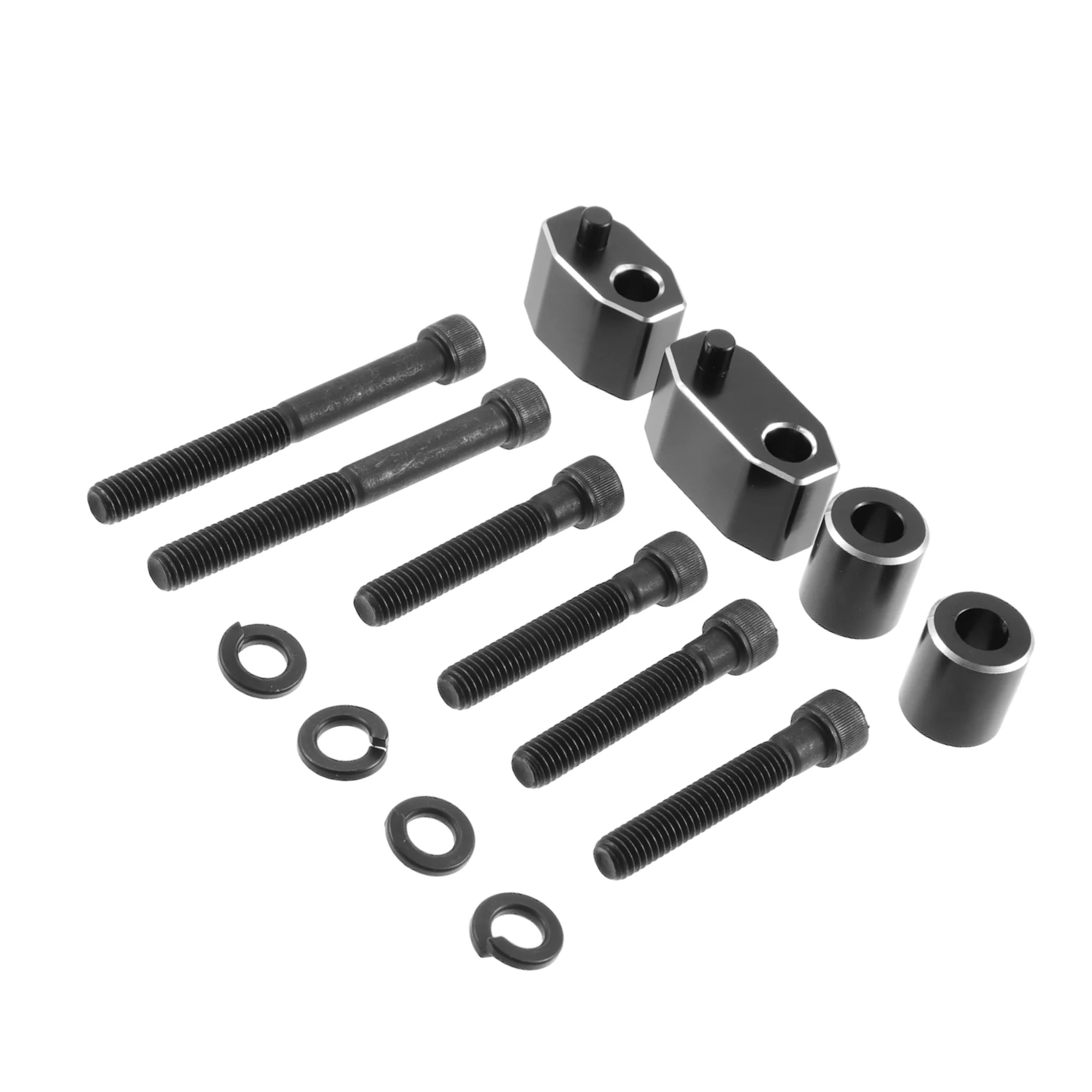 Unique Bargains 1 Set Motorcycle Pedals Board Spacer Extension Kit for Harley Touring Road King Electra Glide Road