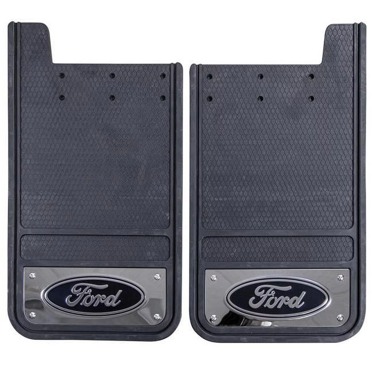 Plasticolor  12 x 23 in. Heavy Duty Rear Mud Guards for Ford