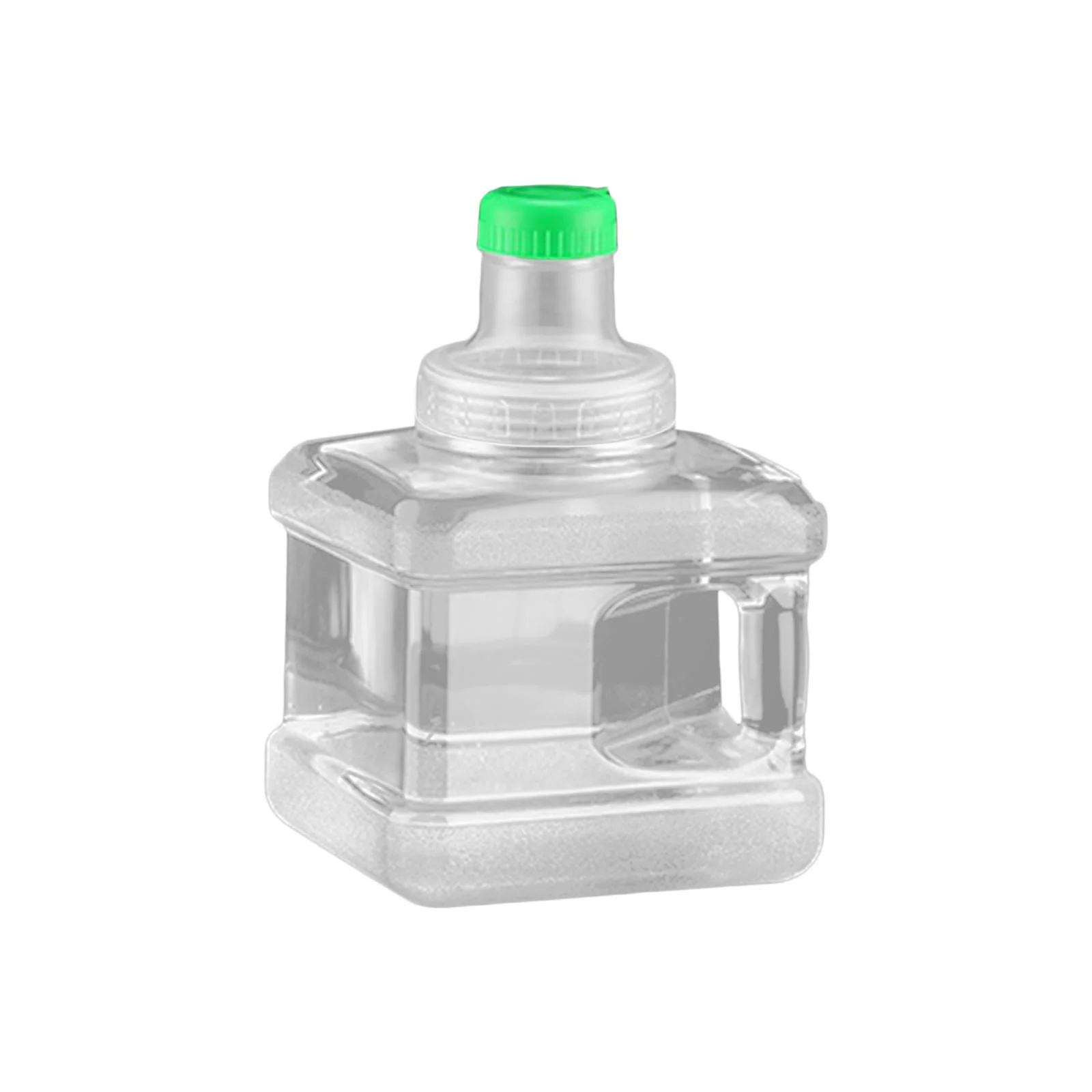 Water Dispenser Bottle Jug Large Capacity Water Carrier Mineral Water Barrel 5L Square