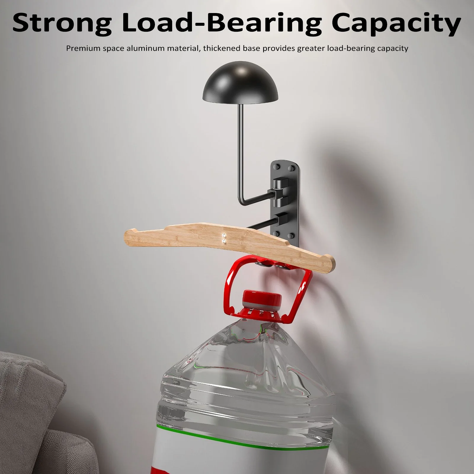 GoolRC Rack,Rotation Helmet Wall Mount Helmet Helmet 180 Rotation Helmet With Mount 180 With 2 Caps Dazzduo Owsoo Nebublu