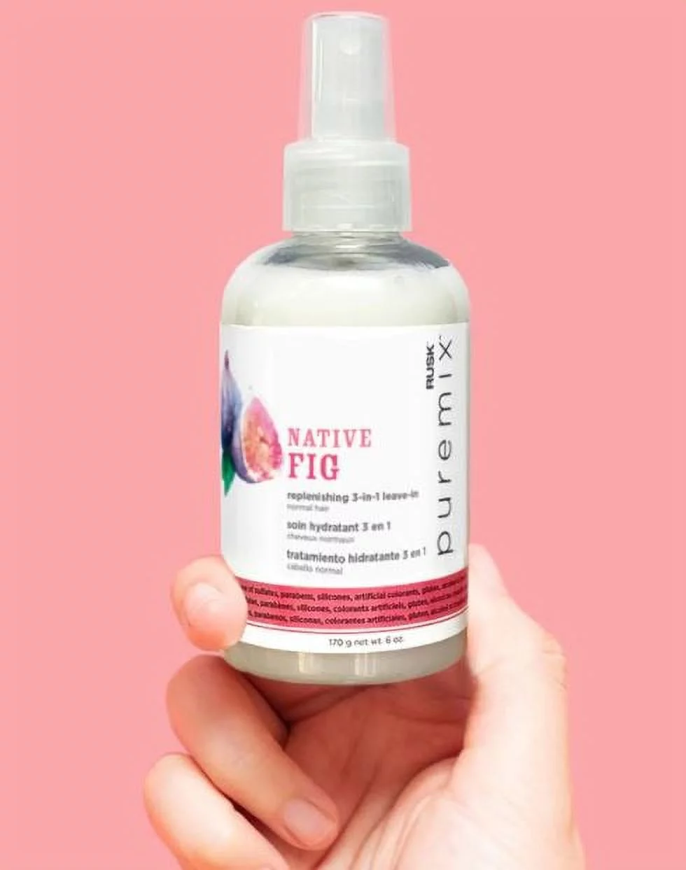 Rusk Puremix Native Fig Replenishing 3-in-1 Leave-in , 6 oz