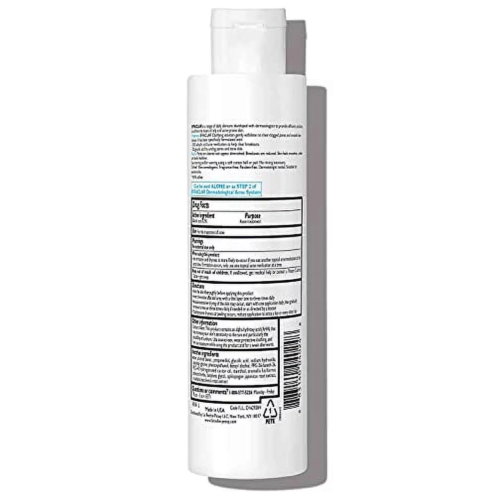 La Roche-Posay Effaclar Clarifying Solution Acne Toner with Salicylic Acid and Glycolic Acid, Gentle Exfoliant to Unclog Pores and Remove Dead Skin Cells , 6.76 Fl Oz (Pack of 1)