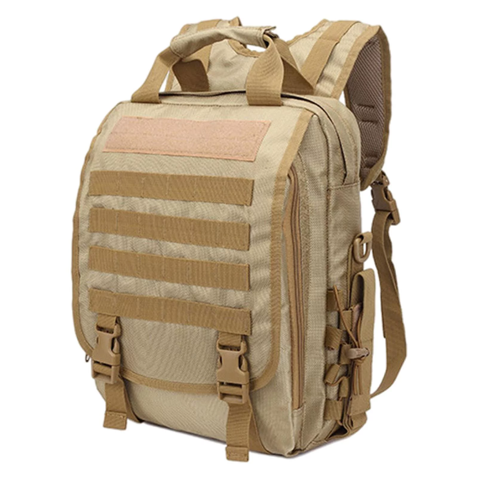 Waterproof Backpack Rucksack 10L Daypack for Hiking Mountaineering Trekking - Khaki