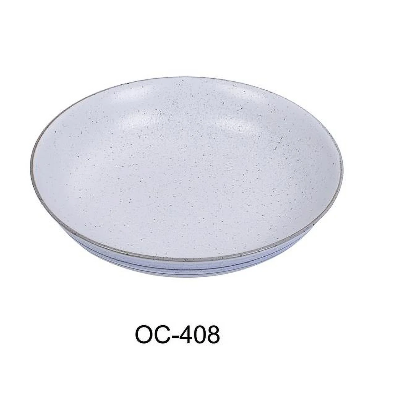 8 x 1.5 in. Ocean Porcelain Soup & Salad Plate - 14 oz - Pack of 36