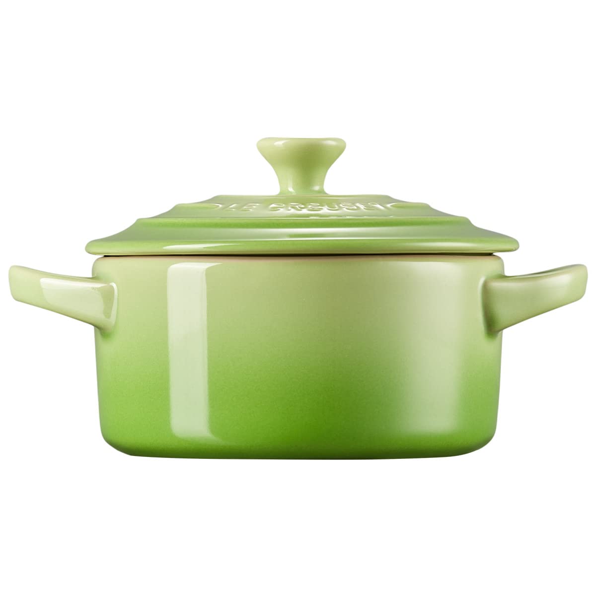 Le Creuset Stoneware Mini Round Cocotte, 8 oz., Palm