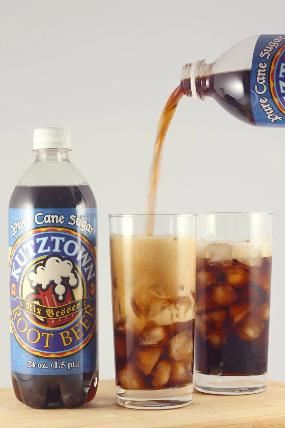 AmishTastes Soft Drinks Variety Box- Sarsaparilla, Birch Beer, White Birch Beer, Root Beer- Kutztown 