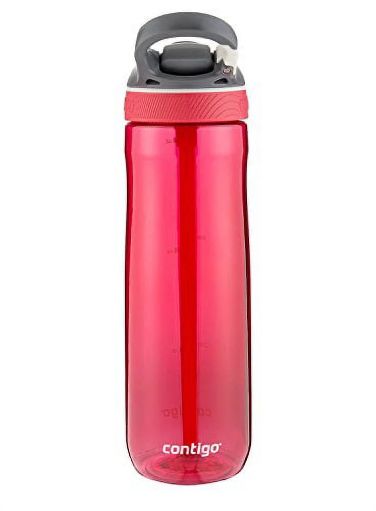 Contigo Autospout Ashland Water Bottle, 24oz , Sangria