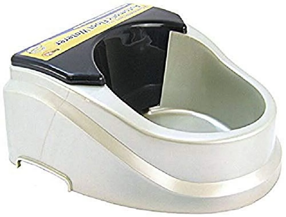 RPI AB021H Silver / Black RPI AQUA BUDDY AUTOMATIC FLOAT WATERER 2 QUART SILVER / BLACK 11 X 10 X 5.5