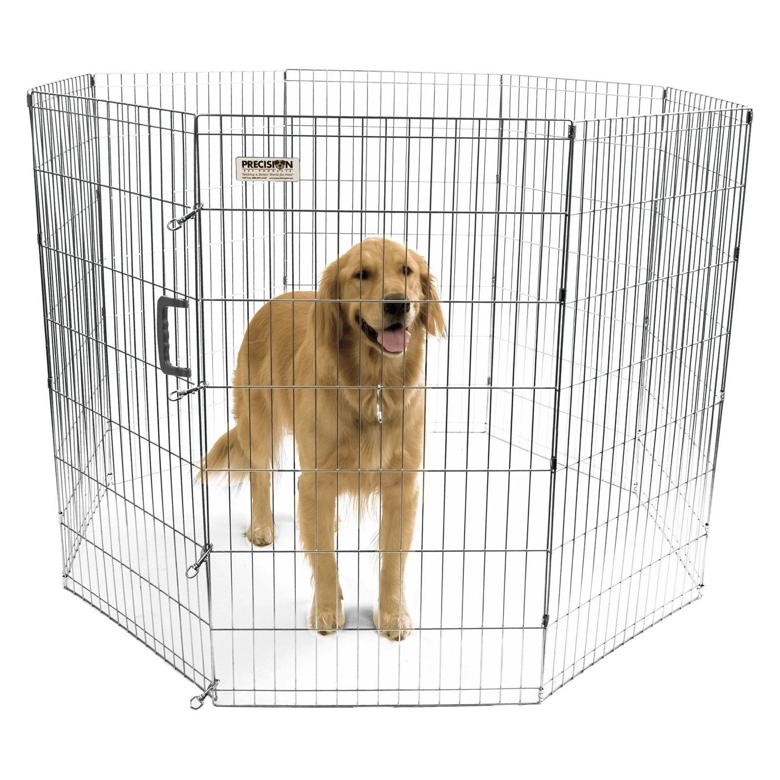 Precision Pet Silver ExPen with Snaps Boxed