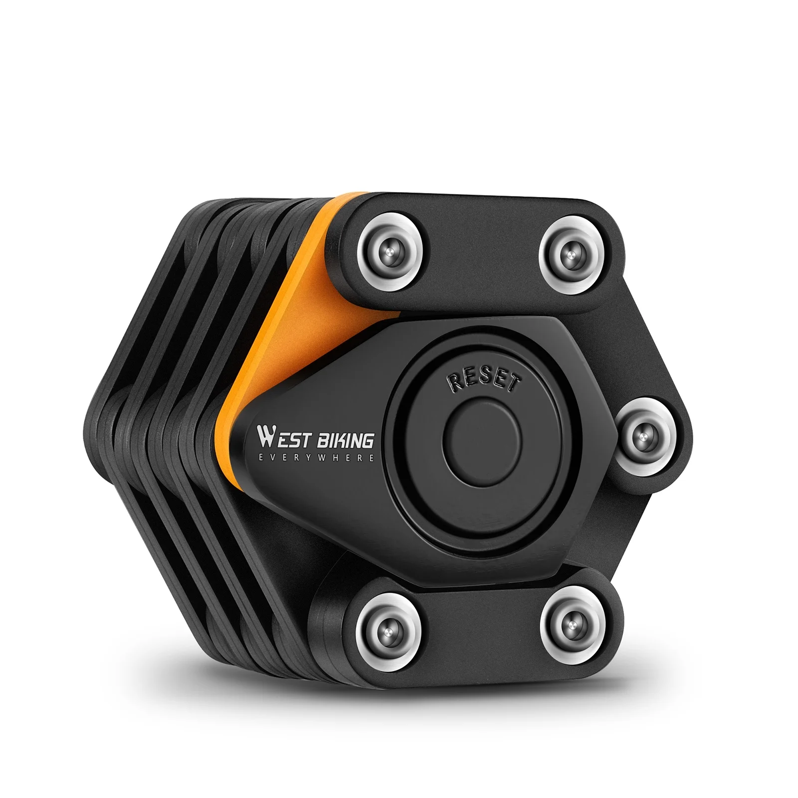 WEST BIKING Bike Lock,Bike Chainlock Lock Safety Antitheft Bike Lock Antitheft Bike Lock West Antitheft Lock Chainlock Lock