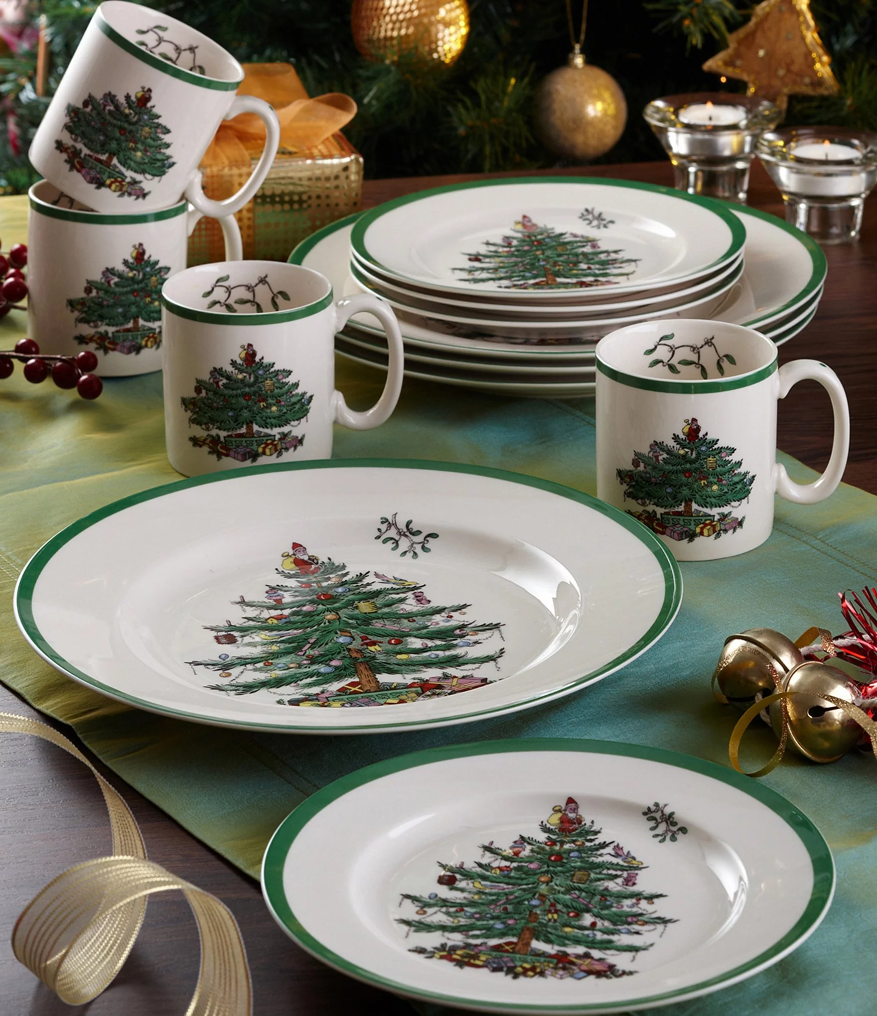 Spode Christmas Tree Round Bowl, Large
