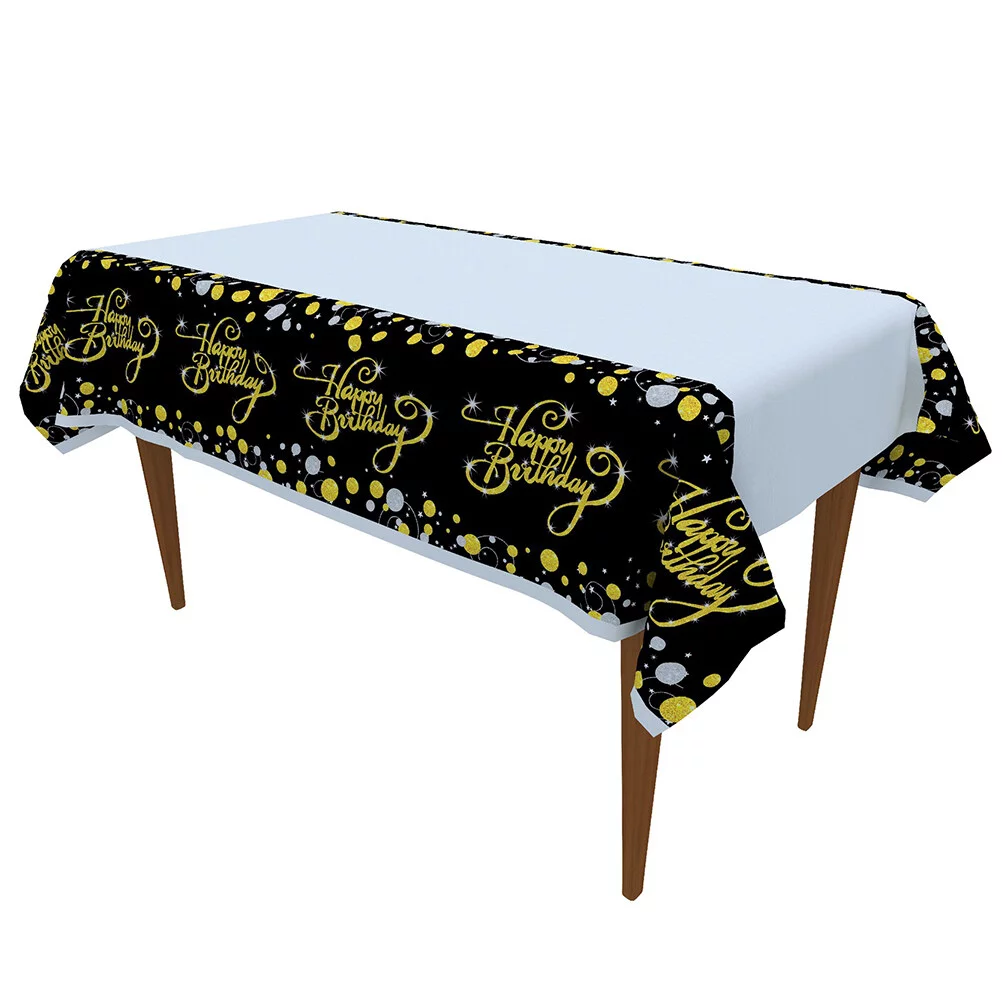 NUOLUX Birthday 80Th Party Banner Happy Tableware Set 80 Paper Plate Garland Napkins Supplies Favors