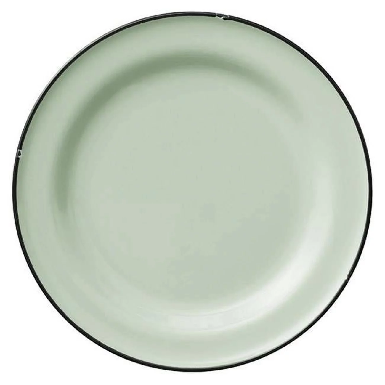 Oneida L2104009119 6.75 in. Tin Green Porcelain Plate