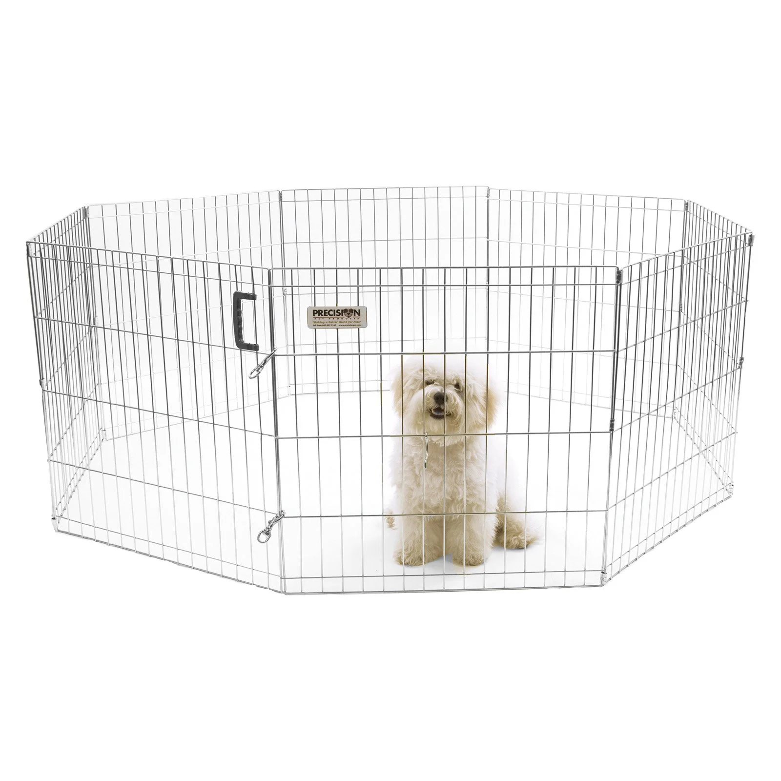 Precision Pet Silver ExPen with Snaps Boxed