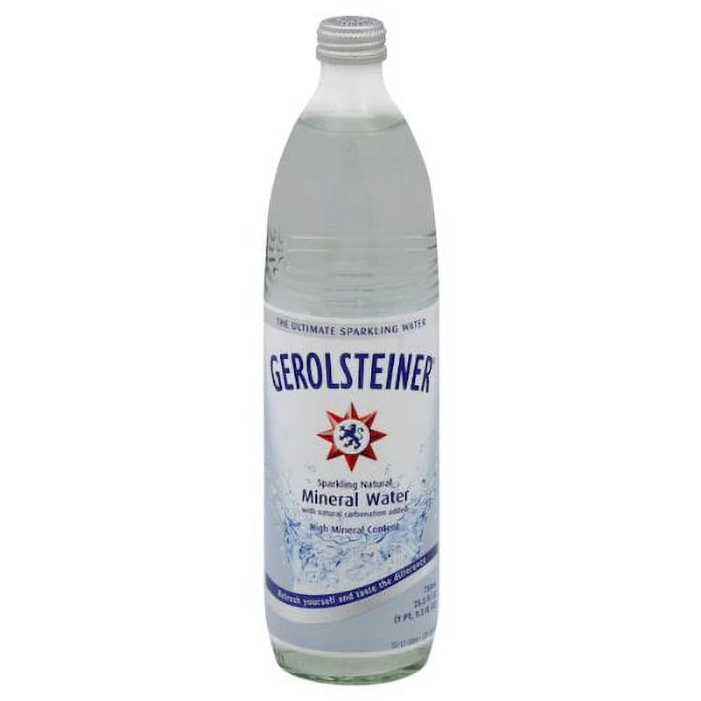 Gerolsteiner Sparkling Mineral Water, 25.3-oz. (Count of 15)