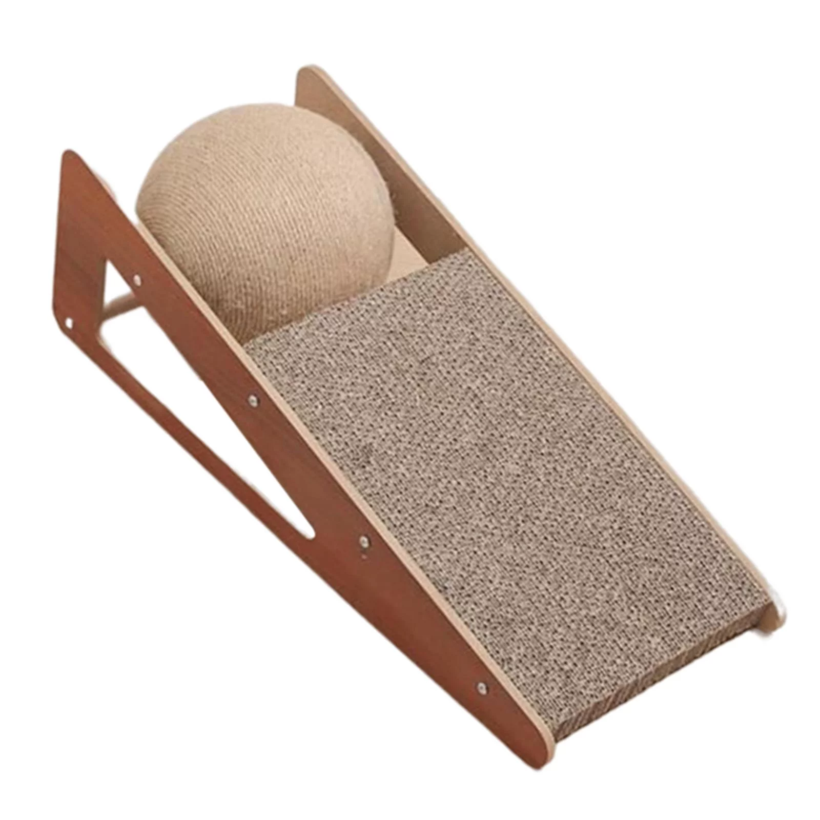 Standing Scratcher Pad Cat Scratcher Pet Supplies Ball Toy Durable Scratching